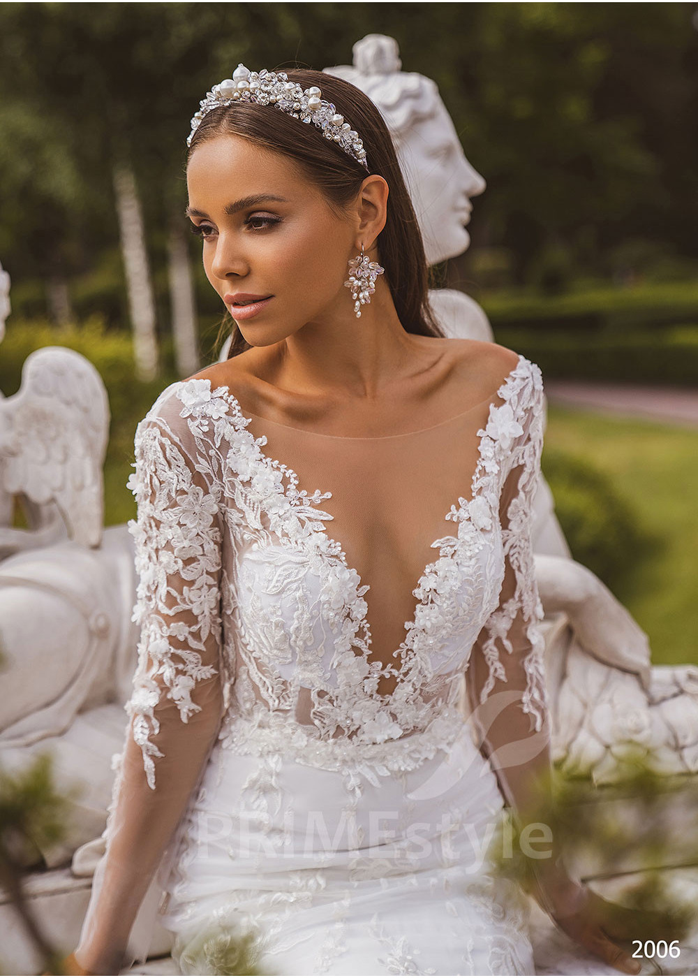 Elegantné celočipkované svadobné šaty RC2006