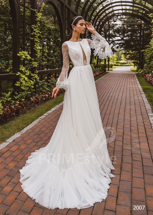 Luxusné romantické svadobné šaty RC2007