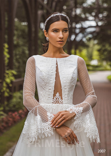 Luxusné romantické svadobné šaty RC2007 - primestyle.sk