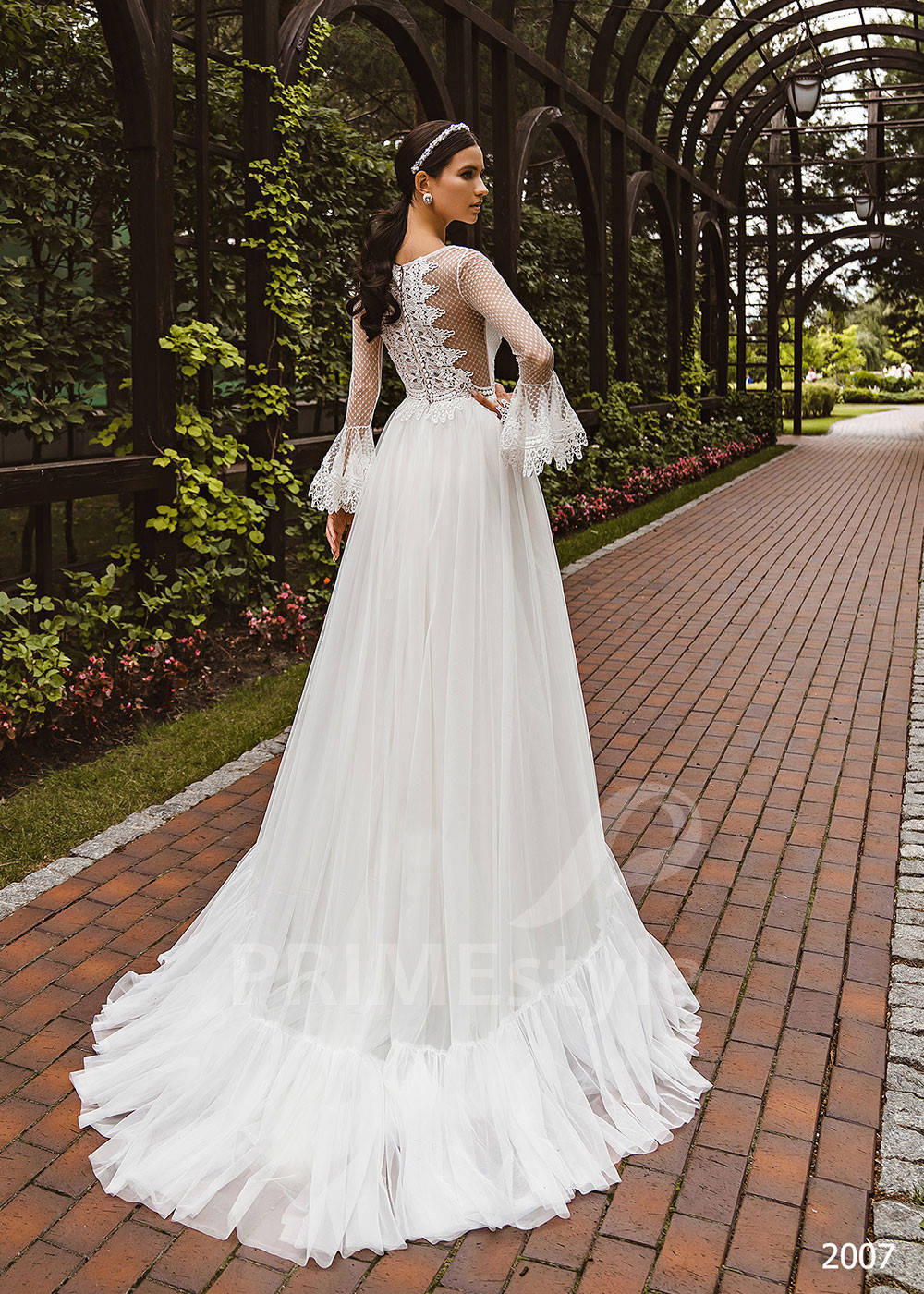 Luxusné romantické svadobné šaty RC2007