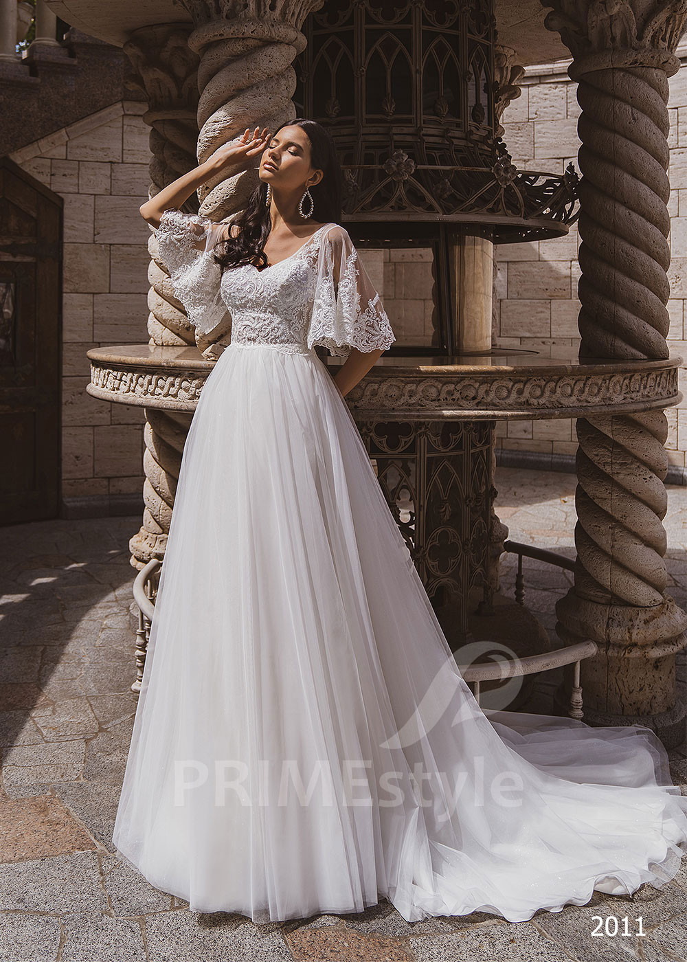 Luxusné romantické svadobné šaty RC2011