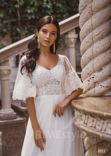 Luxusné romantické svadobné šaty RC2011 - primestyle.sk