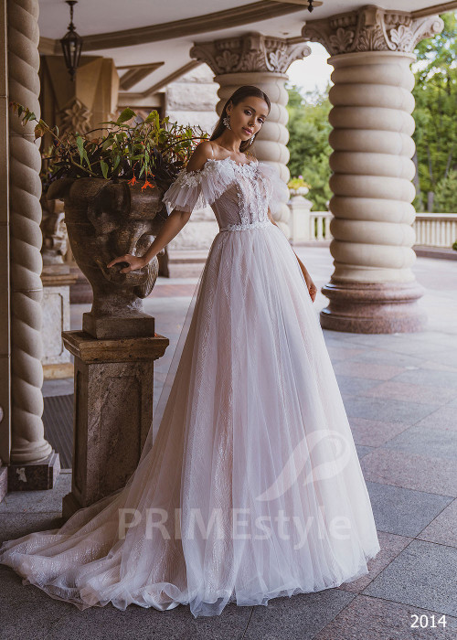 Luxusné romantické svadobné šaty RC2014