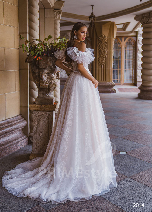 Luxusné romantické svadobné šaty RC2014