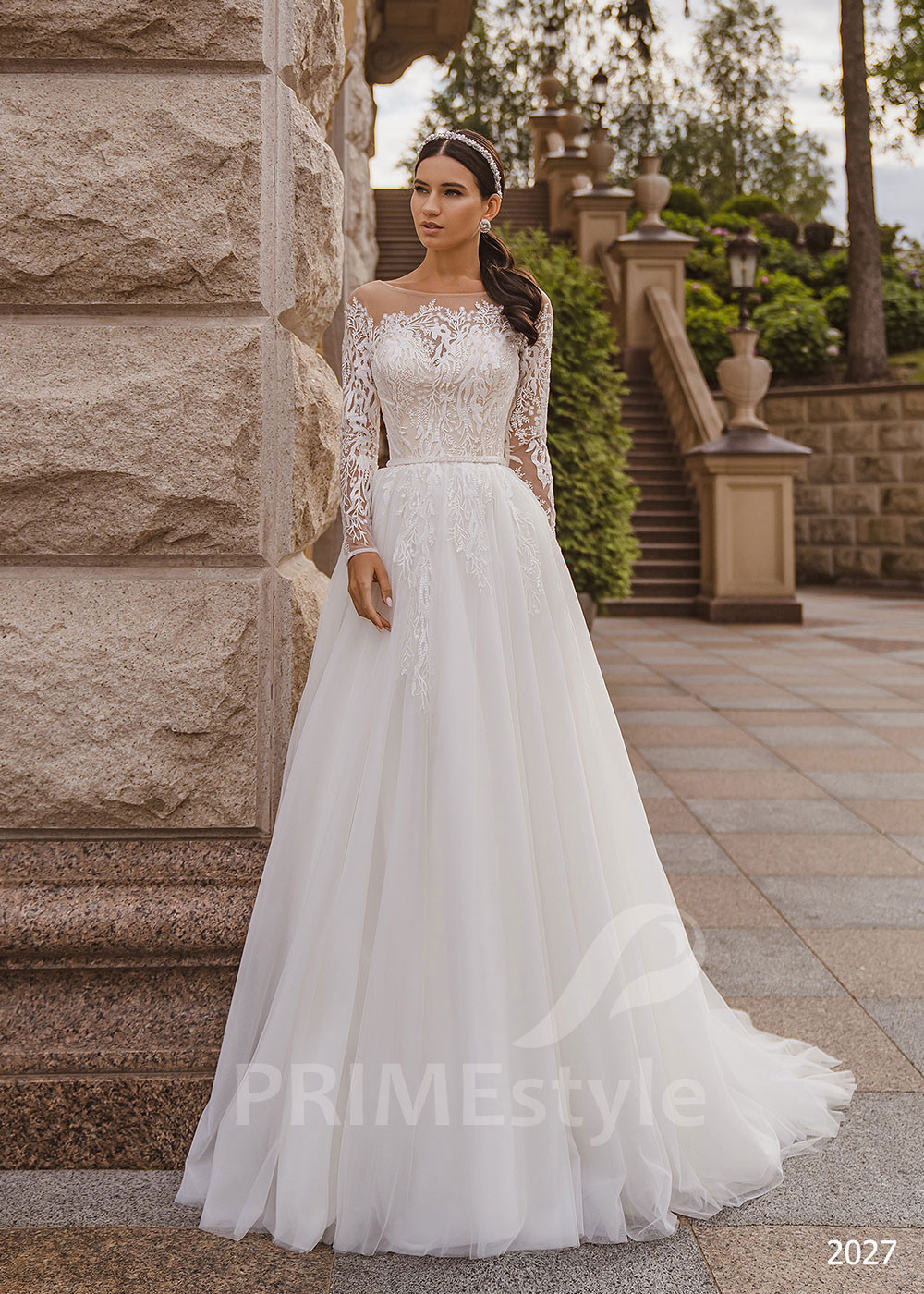 Luxusné tylové svadobné šaty RC2027