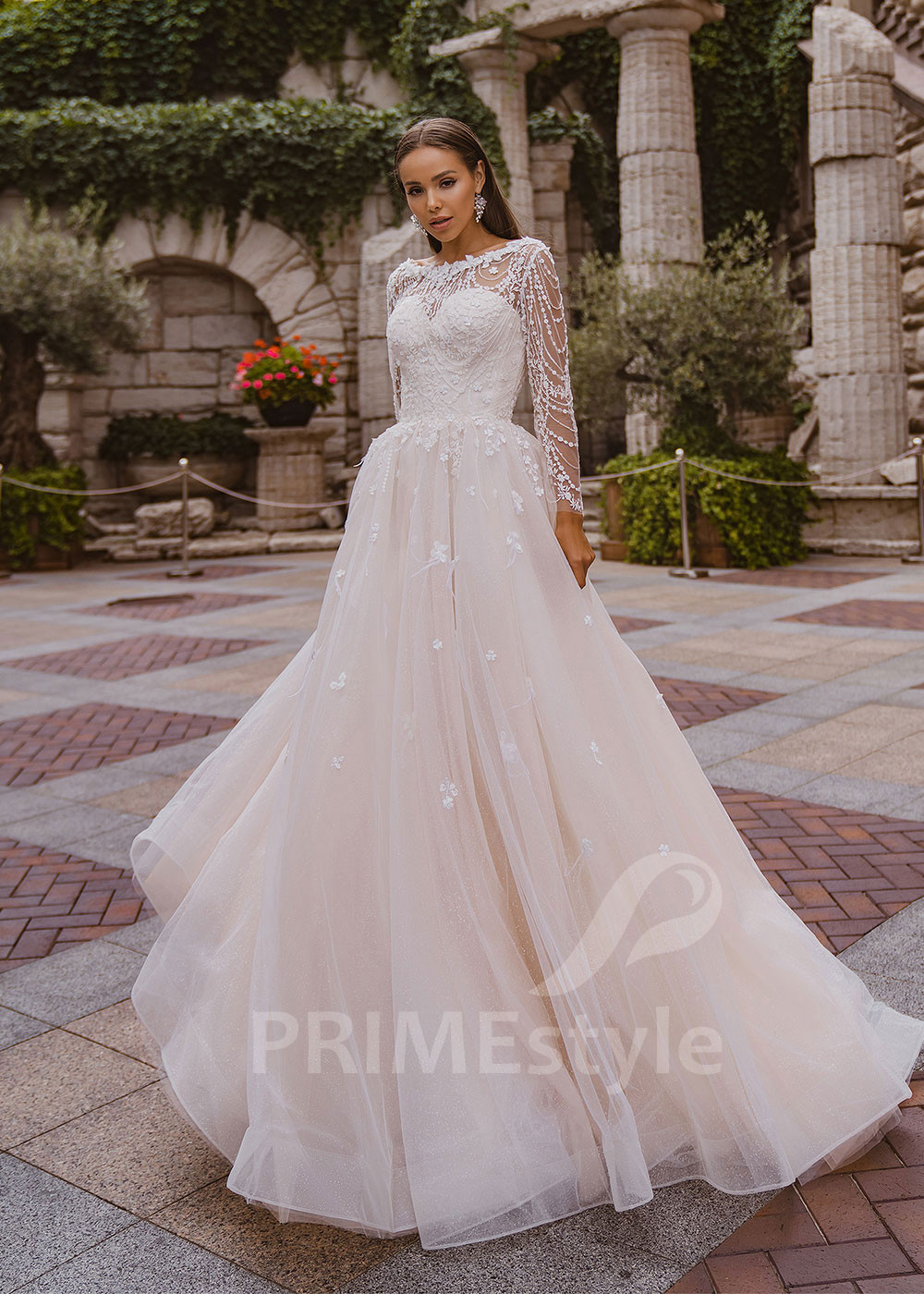 Luxusné princeznovské svadobné šaty RC2032