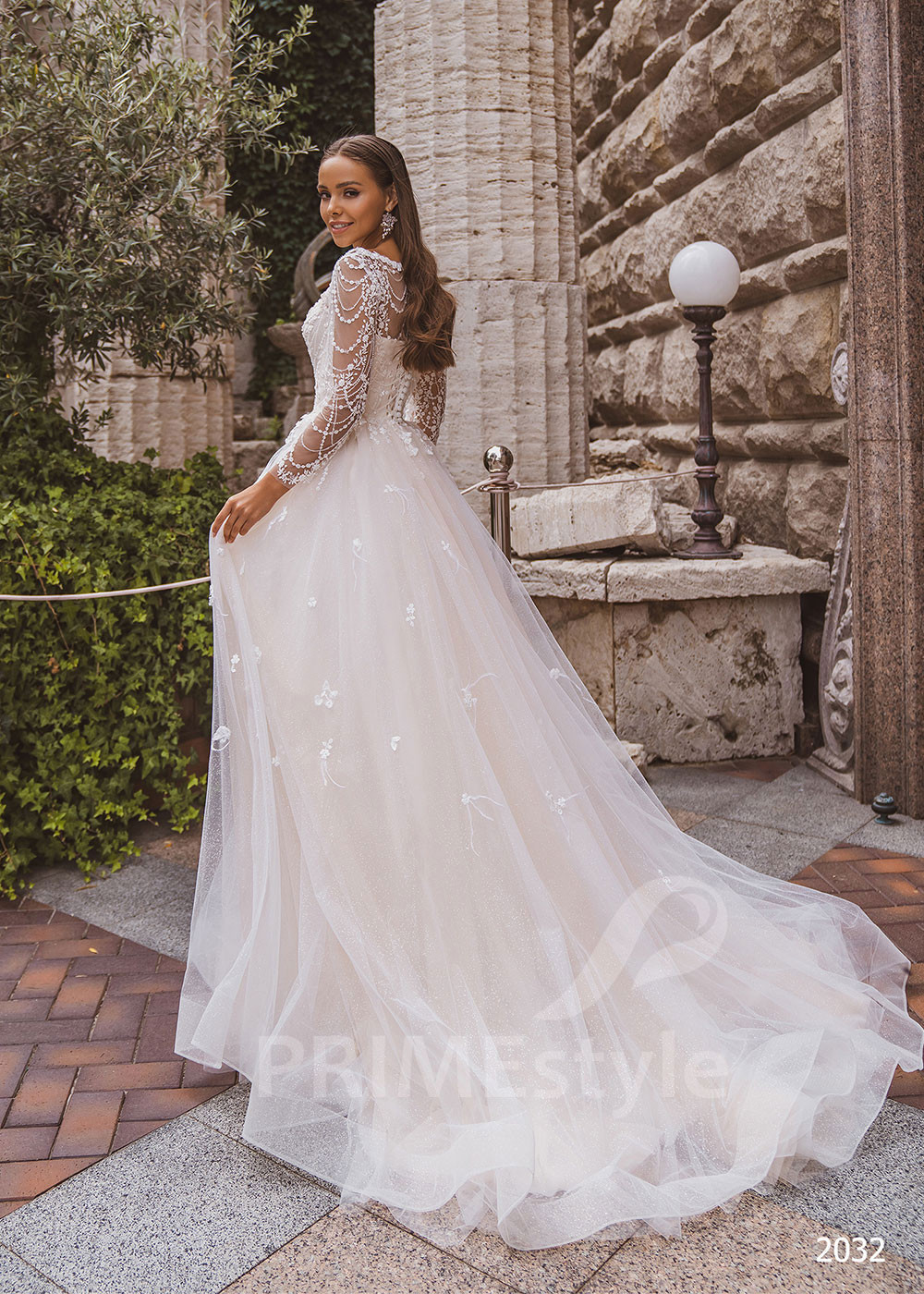 Luxusné princeznovské svadobné šaty RC2032