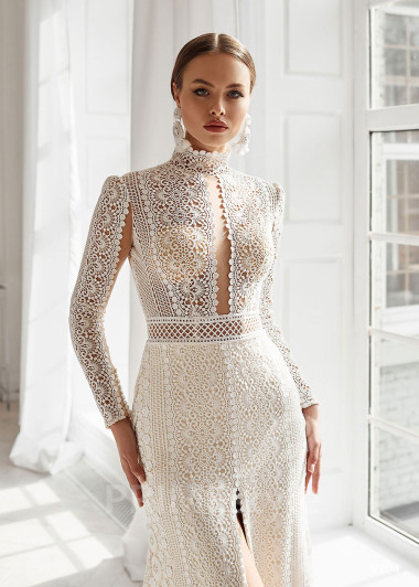 Luxusné boho svadobné šaty RS704 - primestyle.sk