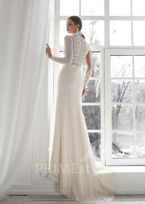 Luxusné boho svadobné šaty RS704