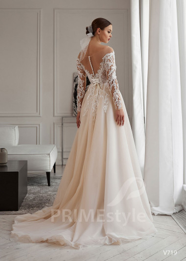 Luxusné princeznovské svadobné šaty RS719 - primestyle.sk