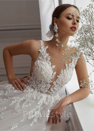 Exkluzívne princeznovské svadobné šaty RS734 - primestyle.sk