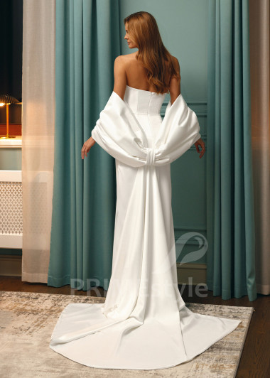 Elegantné úzke svadobné šaty Olympia - primestyle.sk