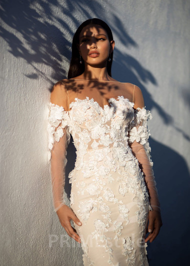 Luxusné extravagantné svadobné šaty SN011 - primestyle.sk