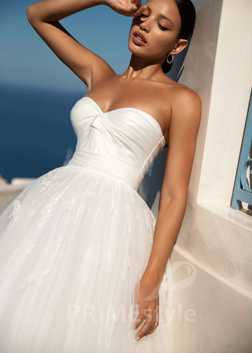 Luxusné princeznovské svadobné šaty SN013