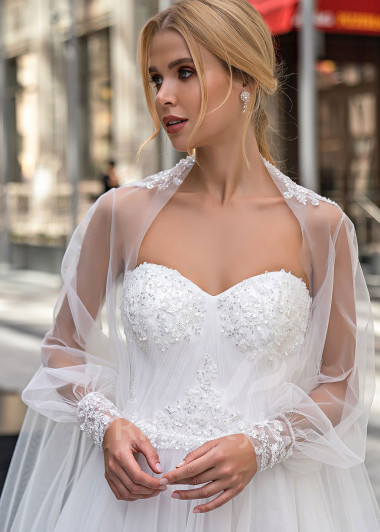 Jednoduché minimalistické svadobné šaty EMS159 - primestyle.sk