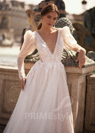 Exkluzívne romantické svadobné šaty CT035 - primestyle.sk