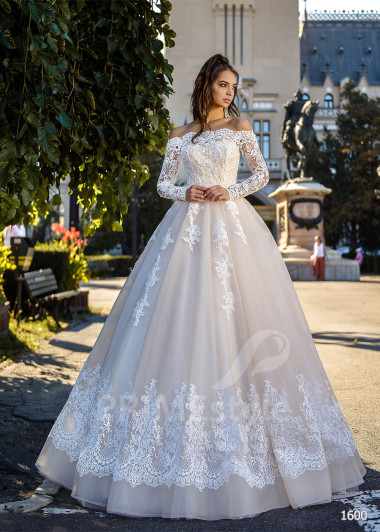 Luxusné princeznovské svadobné šaty RC1600