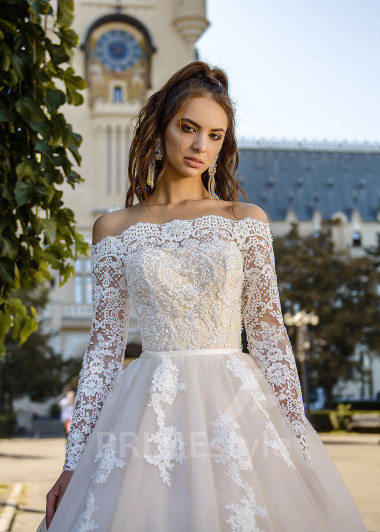 Luxusné princeznovské svadobné šaty RC1600 - primestyle.sk