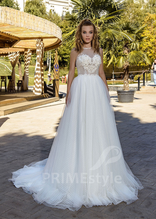 Elegantné princeznovské svadobné šaty RC1610