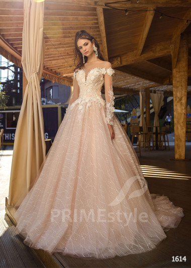 Luxusné romantické svadobné šaty RC1614