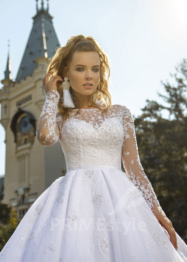 Luxusné princeznovské svadobné šaty RC1616 - primestyle.sk