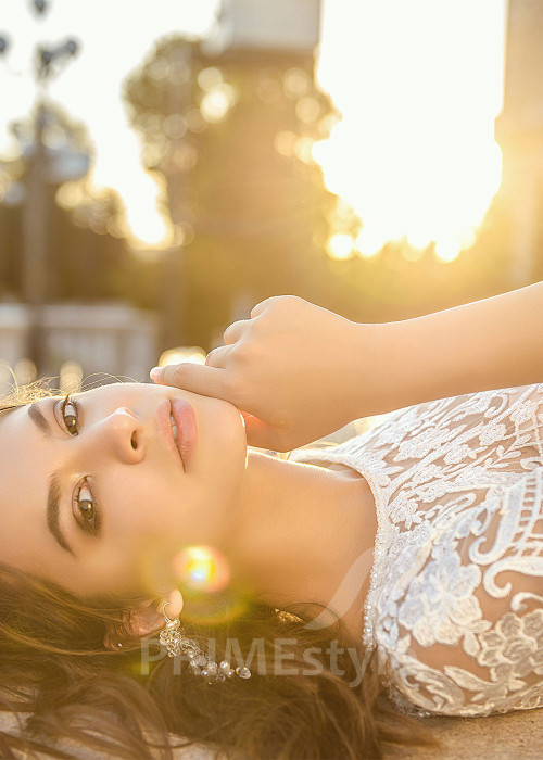 Luxusné celočipkované svadobné šaty RC1630