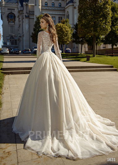 Elegantné trblietavé svadobné šaty RC1631 - primestyle.sk