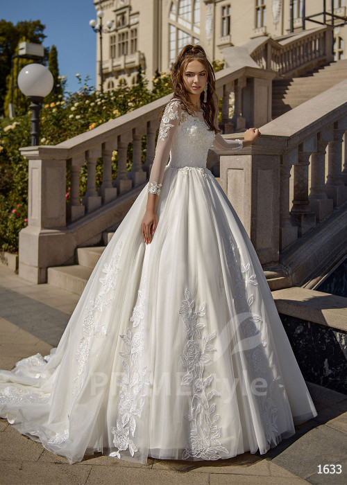 Exkluzívne romantické svadobné šaty RC1633