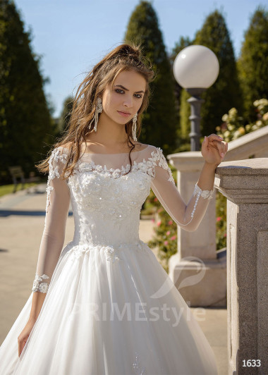 Exkluzívne romantické svadobné šaty RC1633 - primestyle.sk