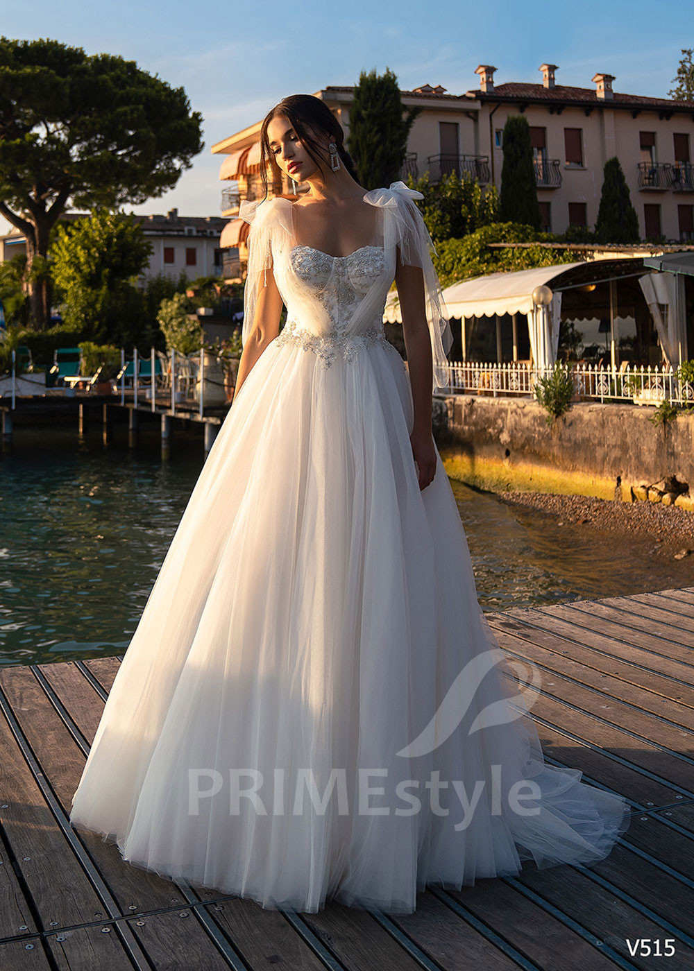 Exkluzívne princeznovské svadobné šaty RS515
