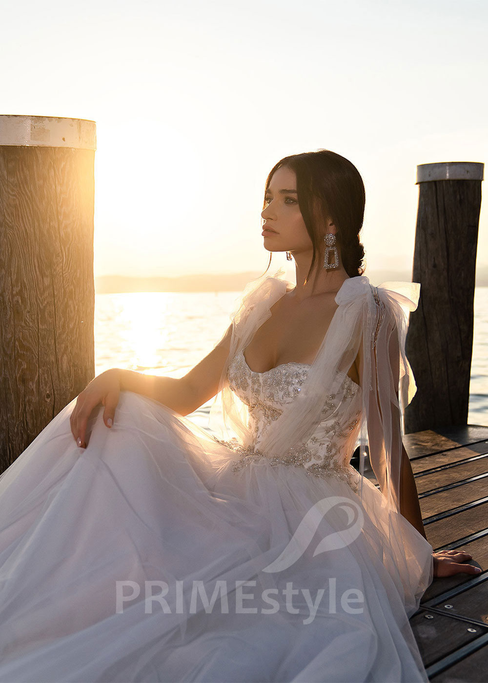 Exkluzívne princeznovské svadobné šaty RS515