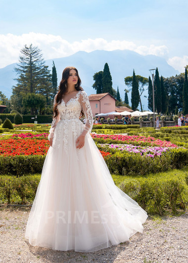 Luxusné princeznovské svadobné šaty RS530