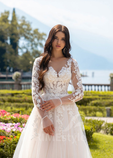 Luxusné princeznovské svadobné šaty RS530 - primestyle.sk