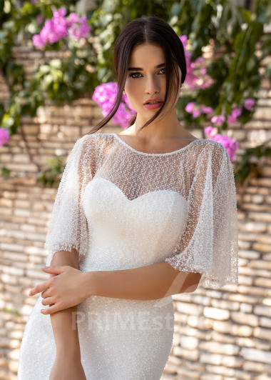 Exkluzívne úzke svadobné šaty RS535 - primestyle.sk