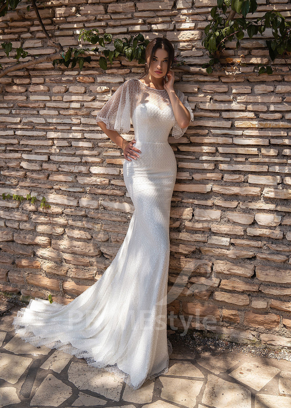 Exkluzívne úzke svadobné šaty RS535