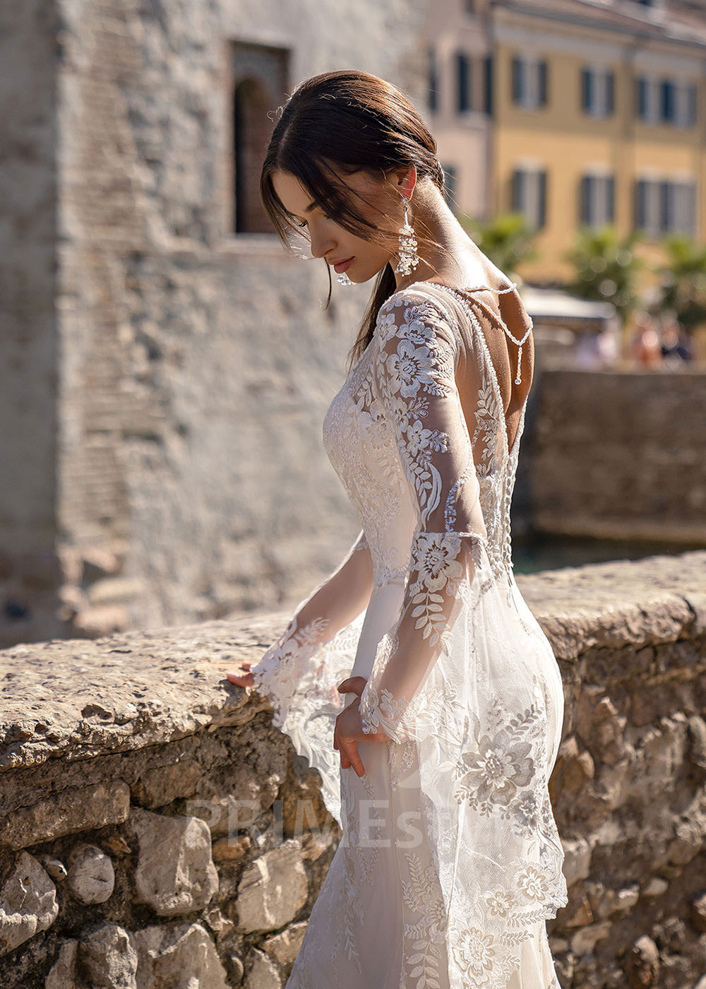 Luxusné romantické svadobné šaty RS538