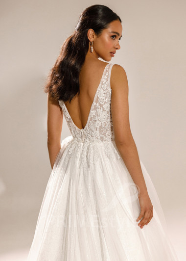 Luxusné čipkované svadobné šaty Ariana - primestyle.sk