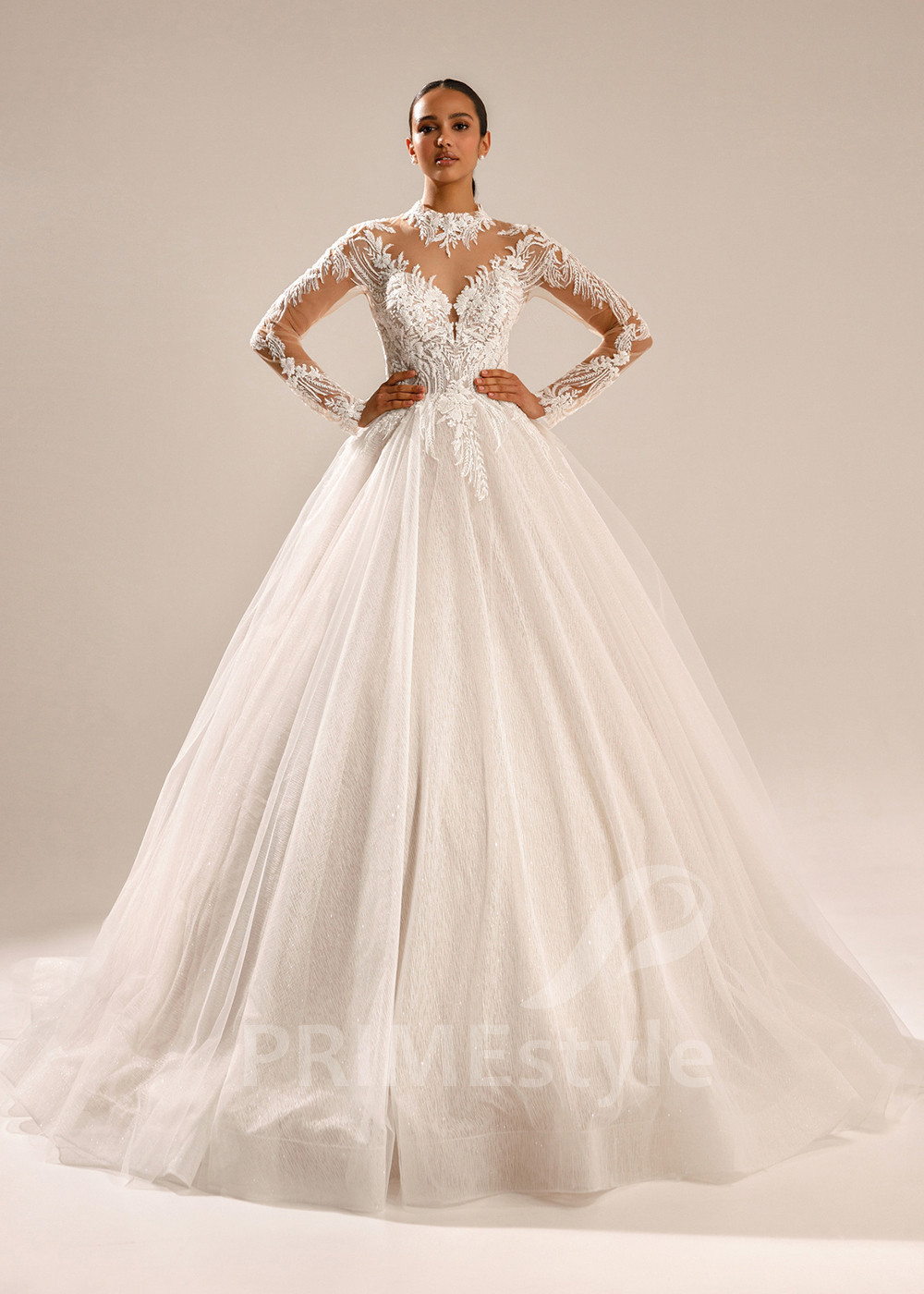 Luxusné princeznovské svadobné šaty Katalyn