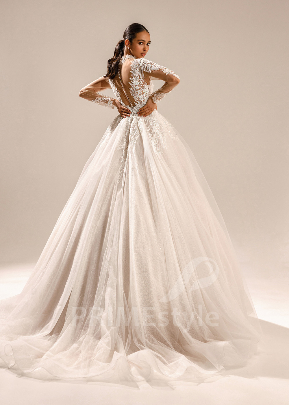 Luxusné princeznovské svadobné šaty Katalyn