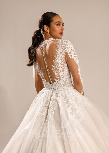 Luxusné princeznovské svadobné šaty Katalyn - primestyle.sk