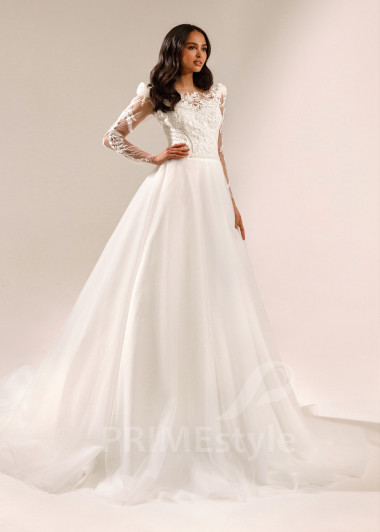 Elegantné tylové svadobné šaty Lucia