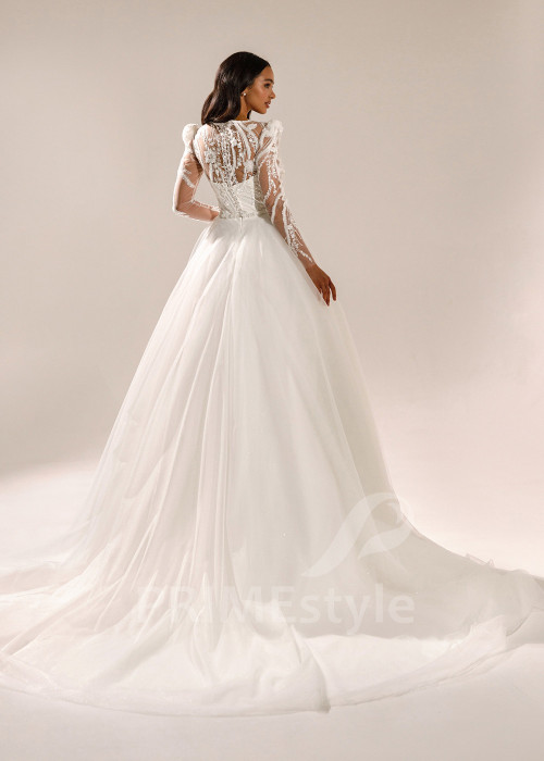 Elegantné tylové svadobné šaty Lucia