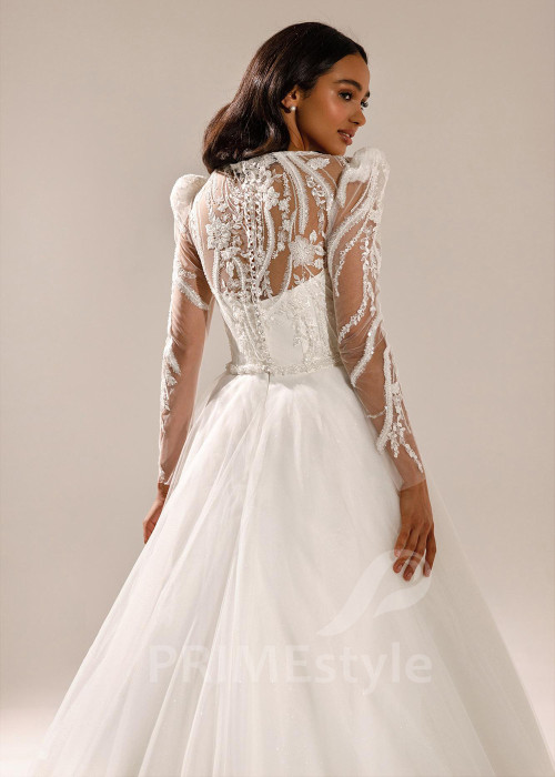 Elegantné tylové svadobné šaty Lucia