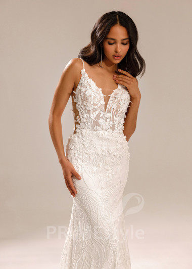 Luxusné celočipkované svadobné šaty Nora - primestyle.sk