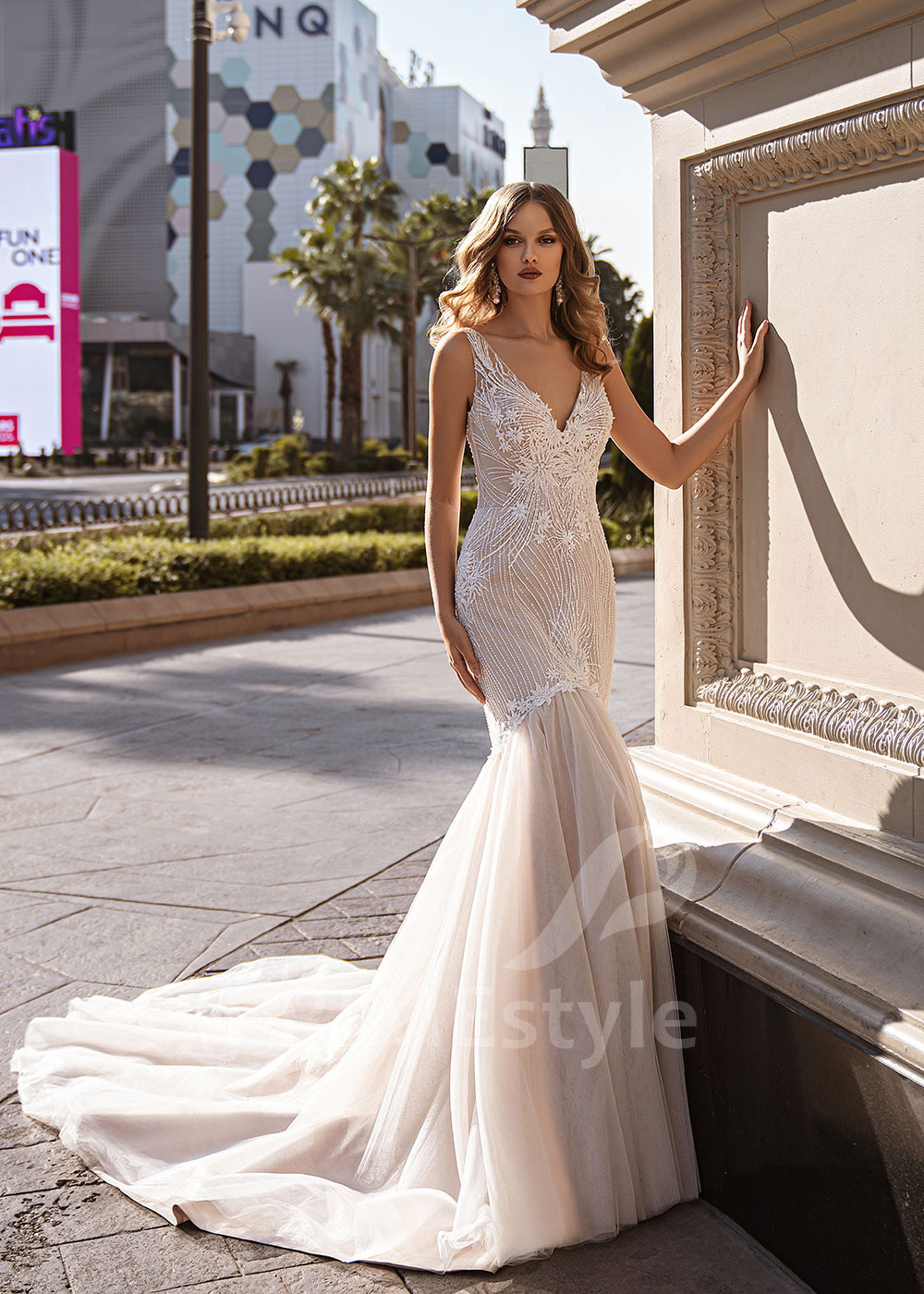 Luxusné celočipkované svadobné šaty Elizabeth