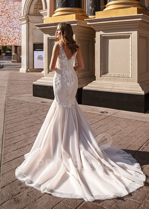 Luxusné celočipkované svadobné šaty Elizabeth