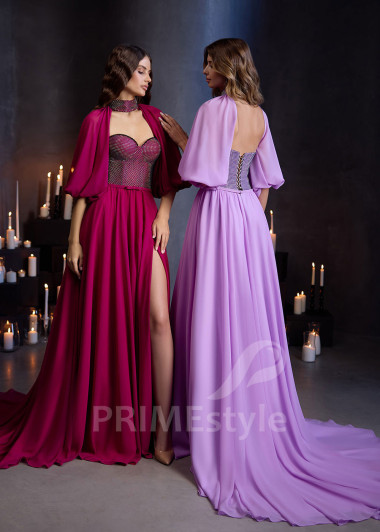 Najkrajšie šaty pre svadobné mamy RC2906 - primestyle.sk