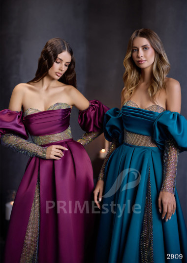 Dlhé plesové šaty RC2909 - primestyle.sk