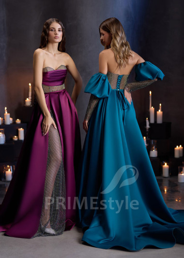 Dlhé plesové šaty RC2909 - primestyle.sk