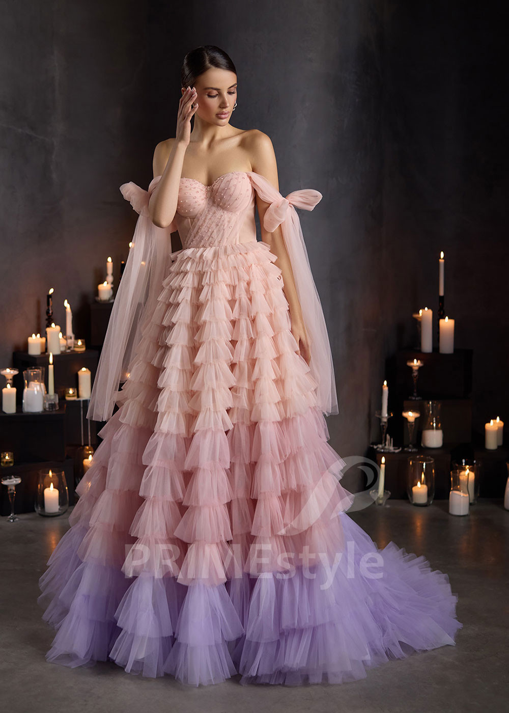 Extravagantne plesové šaty RC2921